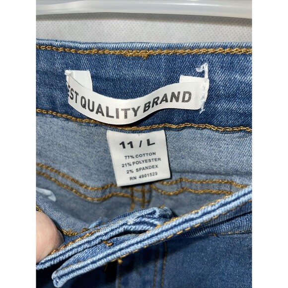 Best Quality Brand Distressed Skinny Jeans 11 M Blue - Picture 9 of 9